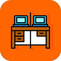 Work Space Vector Icon Design