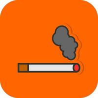 Cigarette Vector Icon Design