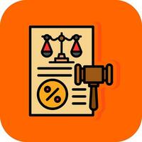 Law Vector Icon Design