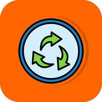 Recycle Vector Icon Design