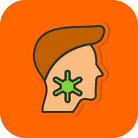 Throat Infection Vector Icon Design