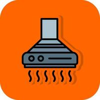 Extractor Hood Vector Icon Design