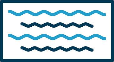 Waves Vector Icon Design