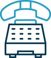 Telephone Vector Icon Design