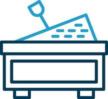 Sandbox Vector Icon Design
