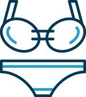 Bikini Vector Icon Design