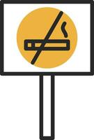 Smoking Not Allowed Vector Icon Design