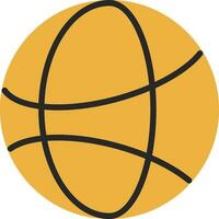 Basketball Vector Icon Design