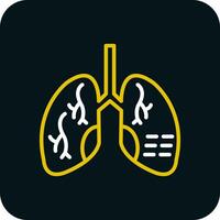 Lung Diseases Vector Icon Design