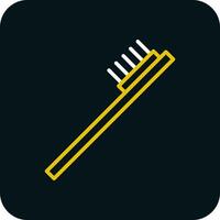 Toothbrush Vector Icon Design