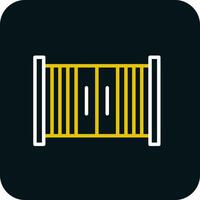 Gate Vector Icon Design