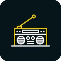 Radio Vector Icon Design