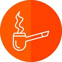 Smoking Pipe Vector Icon Design