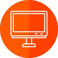 Monitor Vector Icon Design