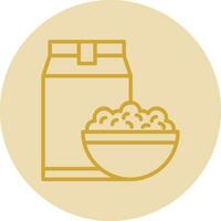 Cereal Vector Icon Design