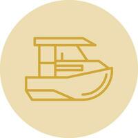 Boat Vector Icon Design