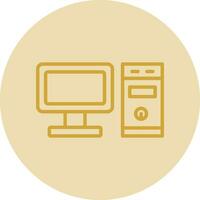 Computer Vector Icon Design