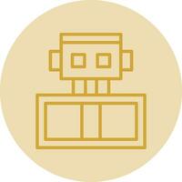 Robot Vector Icon Design