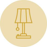 Lamp Vector Icon Design