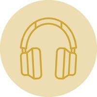 Headphones Vector Icon Design