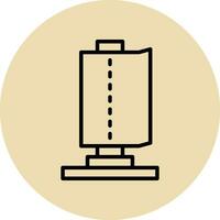 Paper Towel Vector Icon Design