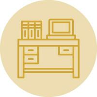 Work Place Vector Icon Design