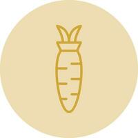 Carrot Vector Icon Design