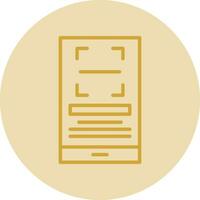 Qr Scan Vector Icon Design