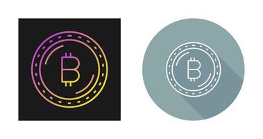 Bitcoin Currency Vector Icon