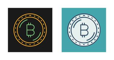 Bitcoin Currency Vector Icon