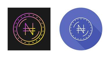 Naira Currency Vector Icon