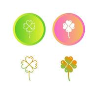 Clover Vector Icon