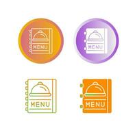 Food Menu Vector Icon