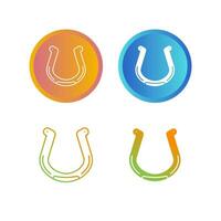 Horseshoe Vector Icon