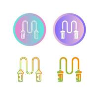 Jumping Rope Vector Icon