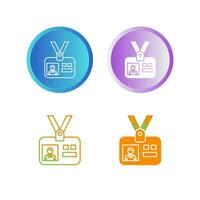 Id Card Vector Icon