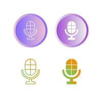 Microphone Vector Icon