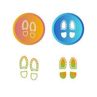 Footprint Vector Icon