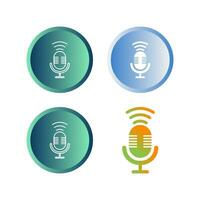 Podcast Vector Icon