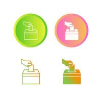 icono de vector de votación