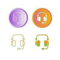 Headset Vector Icon