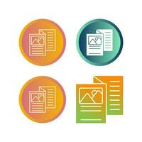 Brochure Vector Icon