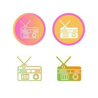 Radio Vector Icon