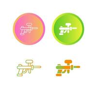 Paintball Vector Icon