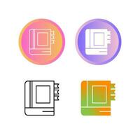 Diary Vector Icon