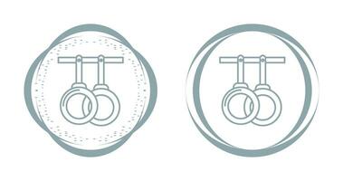 Gym Rings Vector Icon