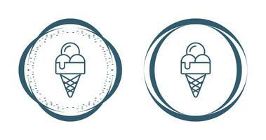 icono de vector de helado