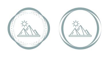 Pyramid Vector Icon