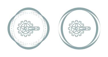 Crankset Vector Icon