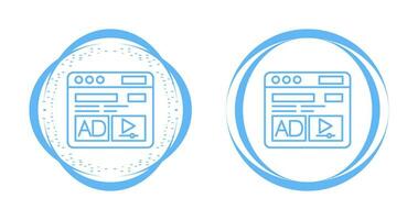 AD Vector Icon